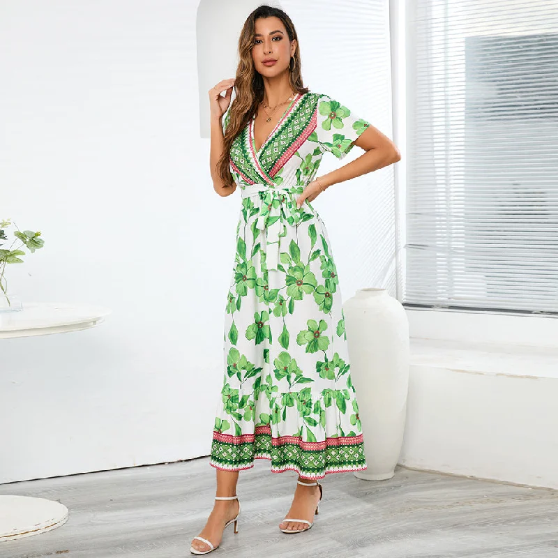 Summer Bohemian Long Beach Dresses