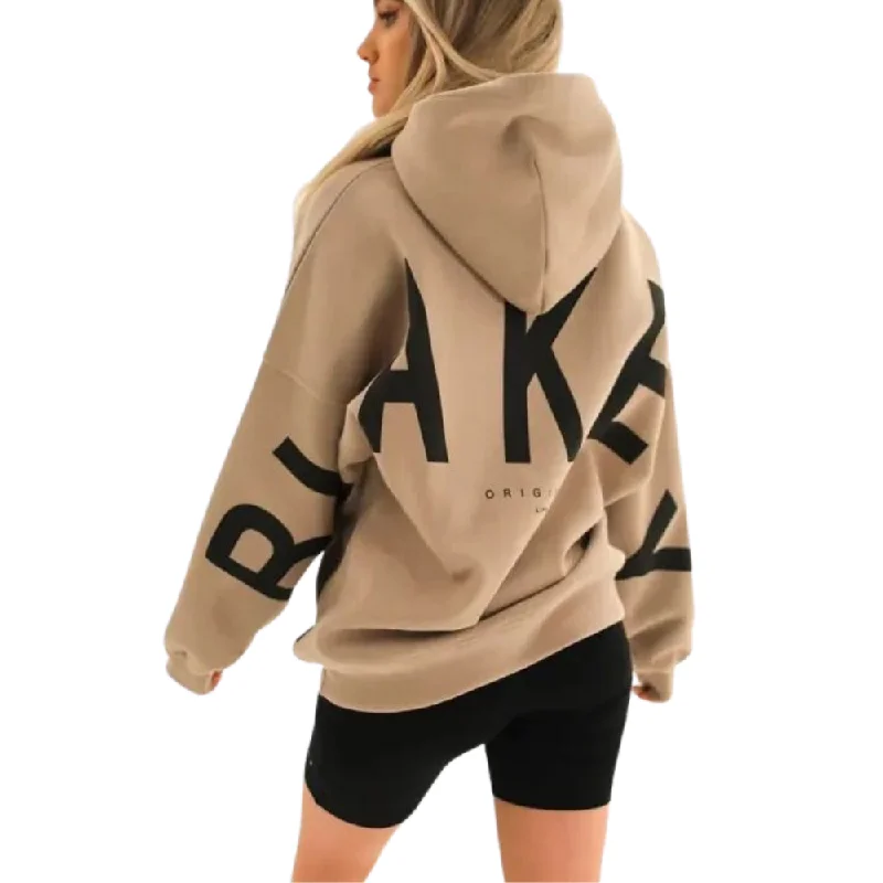 Women's Classic Letter Hoodie