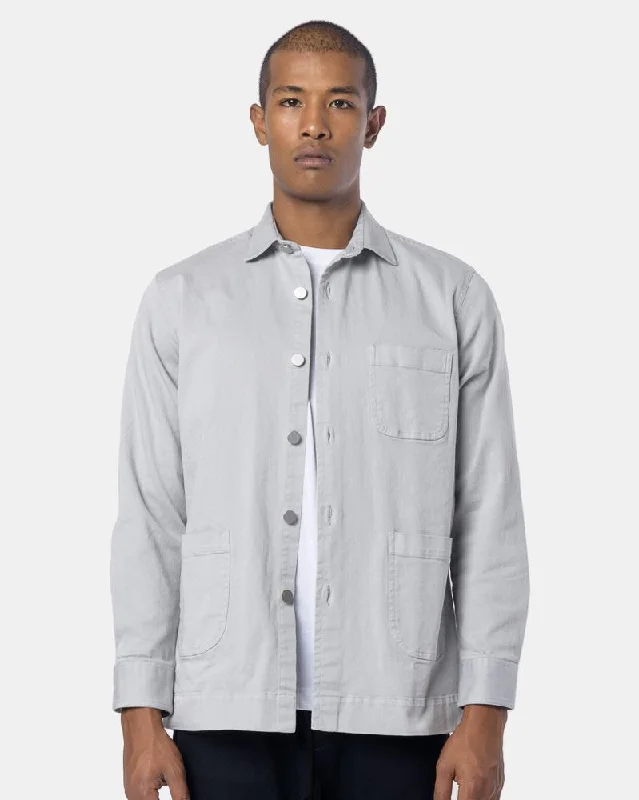 Overshirt Denim One in Grey