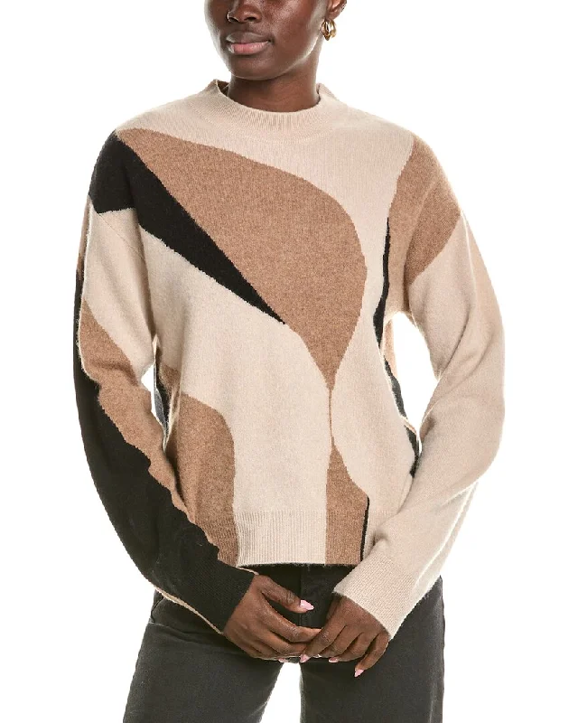 NAADAM X Caroline Walls Intarsia Cashmere Sweater