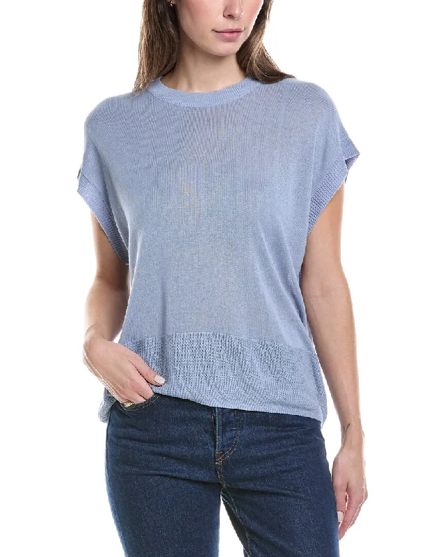 Vince Camuto Dropped-Shoulder Top