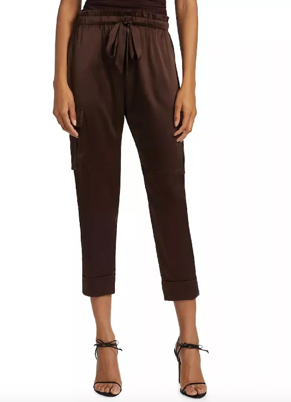 Carmen Cargo Classic Pants In Clove