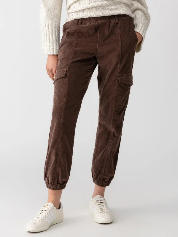 Corduroy Relaxed Rebel Standard Rise Pant Brown Sugar