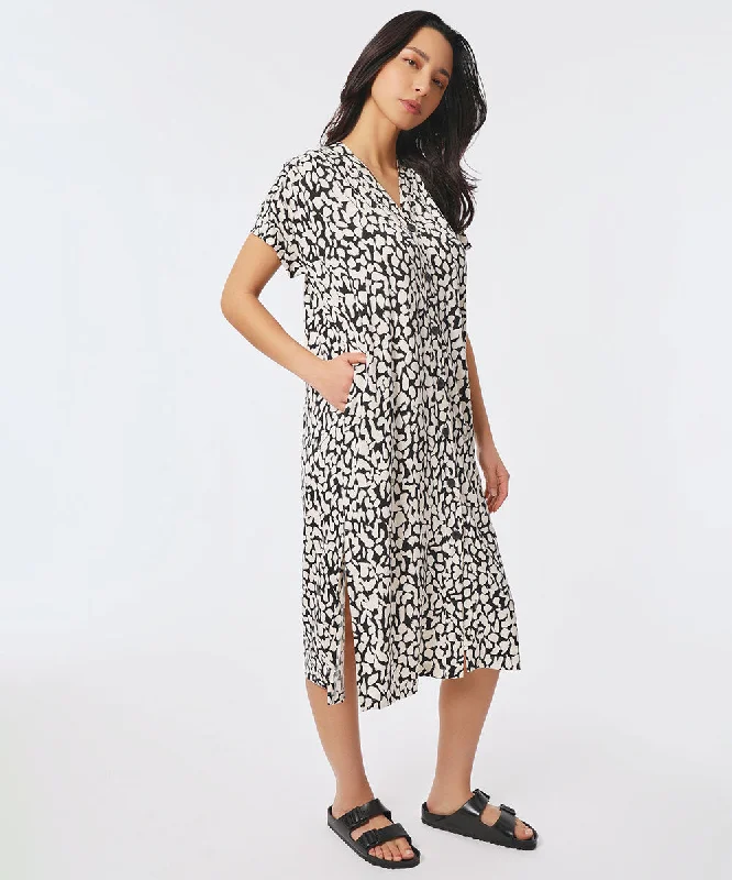 Odera Cuff Sleeve Dress