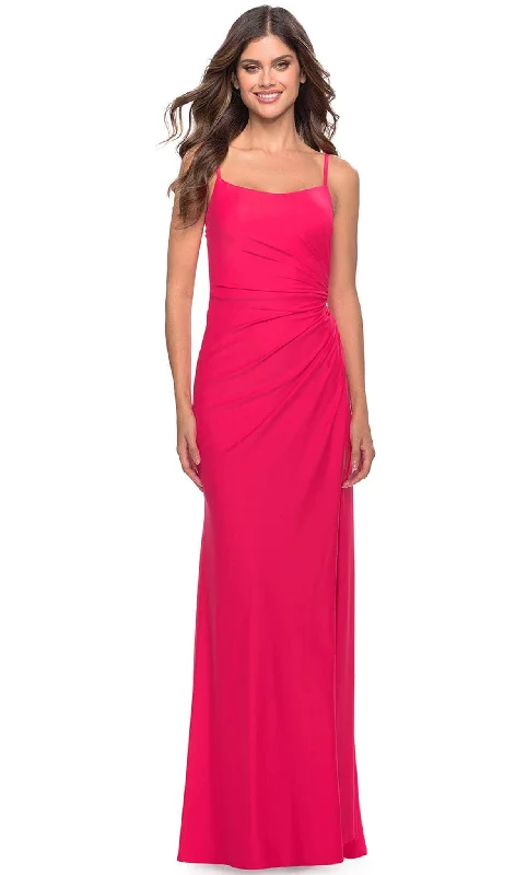 La Femme 31329 - Square Neck Dress