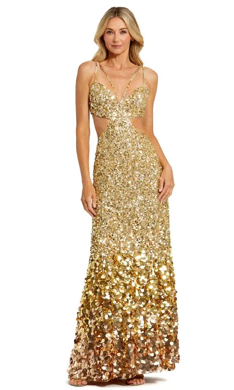 Mac Duggal 6077 - Ombre Sequin Evening Dress