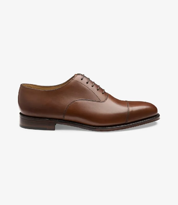 ALDWYCH TOE CAP SHOE MAHOGANY CALF LEATHER