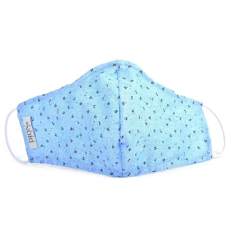 Non-Medical Cotton Face Mask C19-MSK_061 Sky/French Blue/Navy