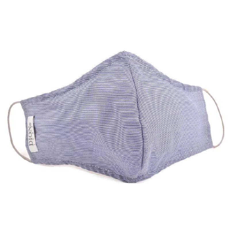 Non-Medical Cotton Face Mask C19-MSK_153 Indigo/White